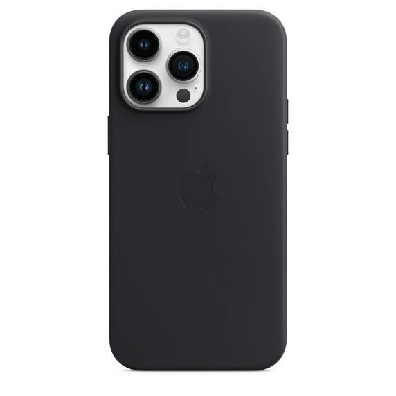 APPLE LEATHER CASE MPPM3ZM/A IPHONE 14 PRO MAX MIDNIGHT NOWY