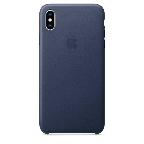 APPLE LEATHER CASE MRWU2ZM/A IPHONE XS MAX MIDNIGHT BLUE BEZ OPAKOWANIA