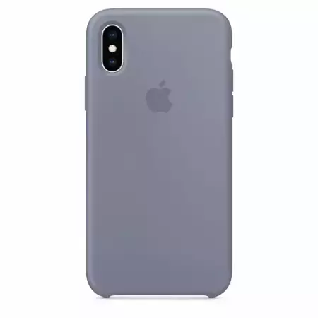 APPLE MTFH2ZM/A SILICONE CASE IPHONE XS MAX  LAVENDER GRAY BEZ OPAKOWANIA 