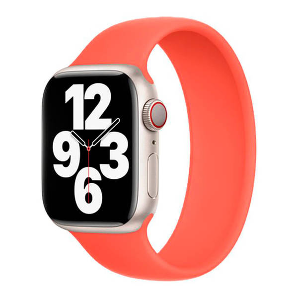 APPLE PASEK  APPLE WATCH 3K458ZM/A SOLO LOOP 45MM SIZE 7 NECTARINE ORYGINALNA PLOMBA