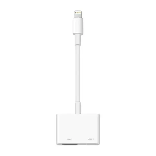 APPLE PRZEJŚCIÓWKA A1438 MD826ZM/A ZE ZŁĄCZA LIGHTNING NA CYFROWE AV ORYGINALNA PLOMBA