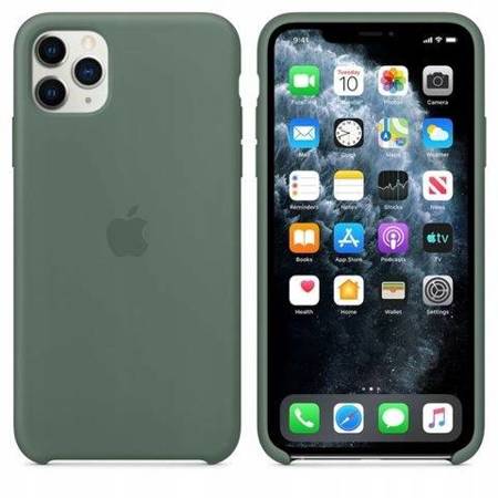 APPLE SILICONE CASE IPHONE 11 PRO MAX POWYSTAWOWY SOSNOWE MX012ZM/A