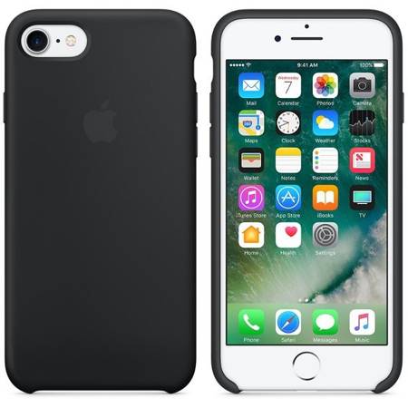 APPLE SILICONE CASE IPHONE 7 / 8 / SE 2020 MQGK2ZM/A BLACK