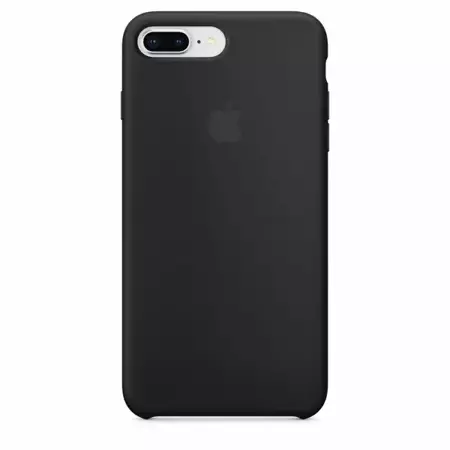 APPLE SILICONE CASE IPHONE 7 PLUS / 8 PLUS  BLACK OTWARTE OPAKOWANIE 