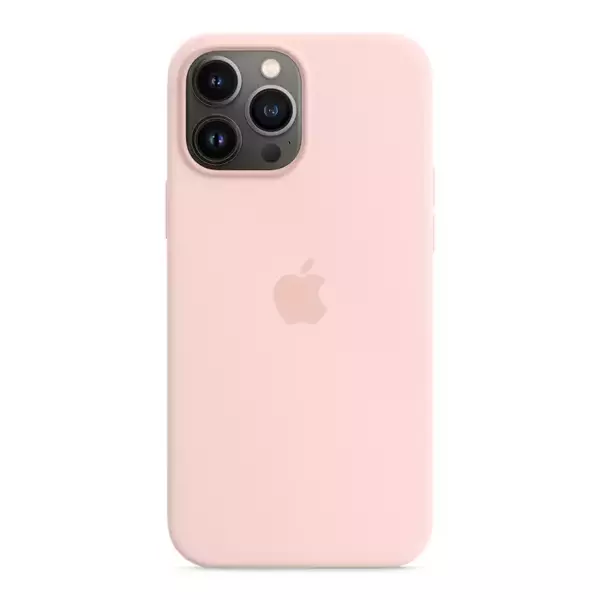 APPLE SILICONE CASE MM2R3ZM/A IPHONE 13 PRO MAX CHALK PINK ORYGINALNA PLOMBA