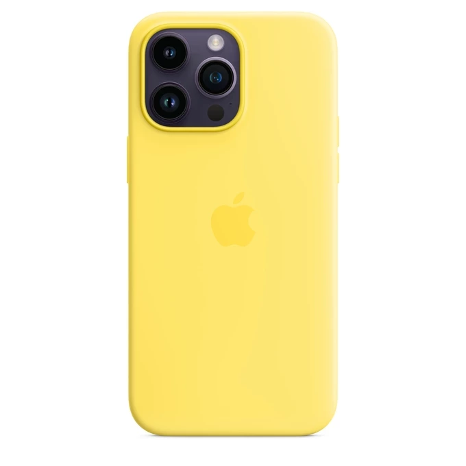 APPLE SILICONE CASE  MQUG3ZM/A IPHONE 14 PRO CANARY YELLOW BEZ OPAKOWANIA