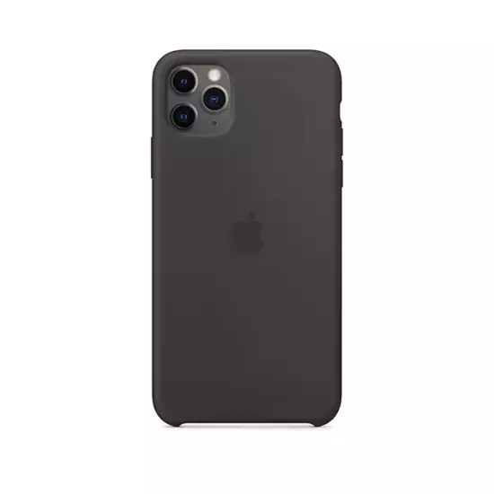 APPLE SILICONE CASE MX002ZM/A IPHONE 11 PRO MAX BLACK OTWARTE OPAKOWANIE