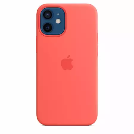 APPLE SILICONE MHKP3ZM/A CASE IPHONE 12 MINI PINK CITRUS ORYGINALNA PLOMBA