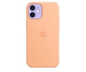 APPLE SILICONE MJYW3ZM/A CASE IPHONE 12 MINI CANTALOUPE ORYGINALNA PLOMBA