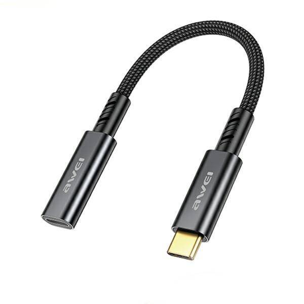 AWEI Adapter CL-216T USB-C/USB-C czarny/black