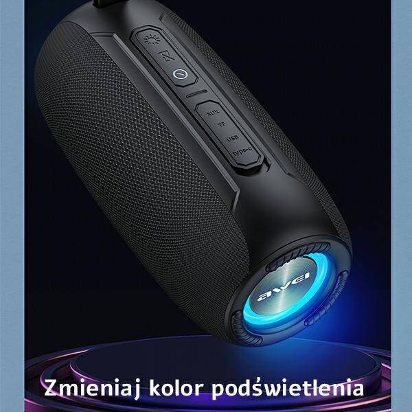 AWEI głośnik Bluetooth Y370 20W czarny/black