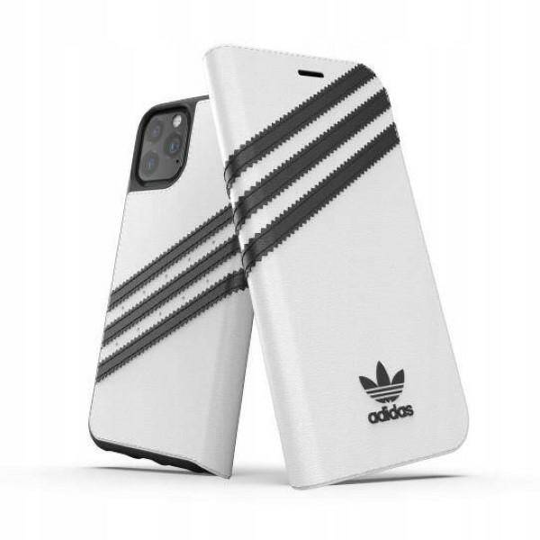 Adidas OR Booklet Case iPhone 11 Pro biało czarny/white/black 36542