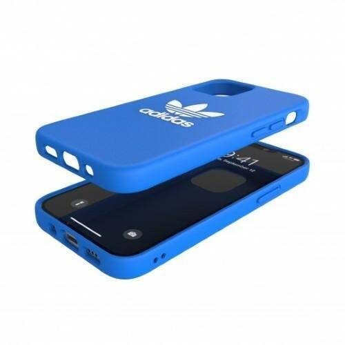 Adidas OR Moulded Case BASIC iPhone 12 Mini niebiesko-biały/bluebird-white 42221