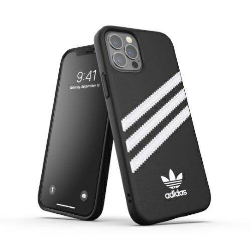 Adidas OR Moulded Case PU iPhone 12/12 Pro czarno-biały/black-white 42230