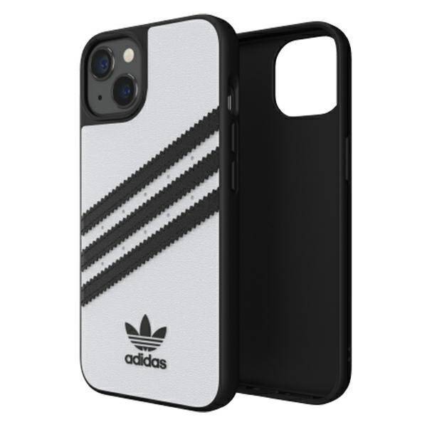 Adidas OR Moulded Case PU iPhone 13 / 14 / 15 6.1" biały/white 47094