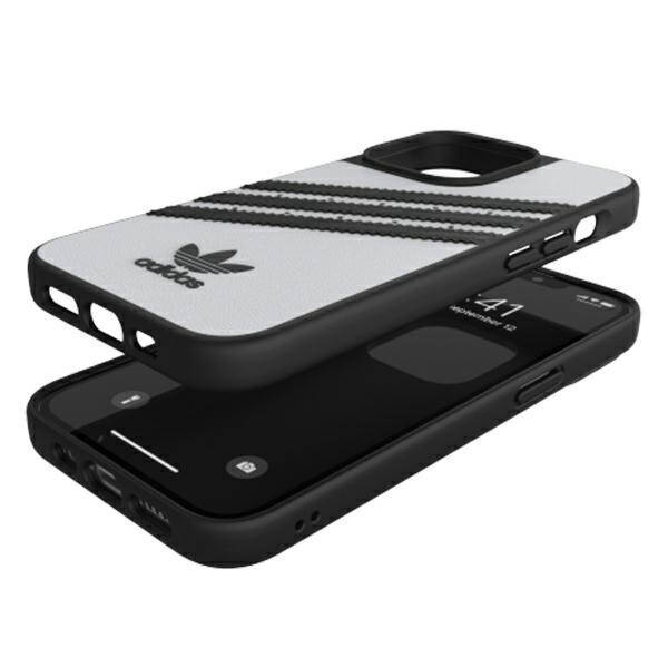 Adidas OR Moulded PU FW21 iPhone 13 Pro /13 6,1" czarno biały/black white 47115