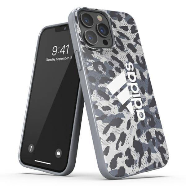 Adidas OR Snap Case Leopard iPhone 13 Pro Max 6,7" szary/grey 47262