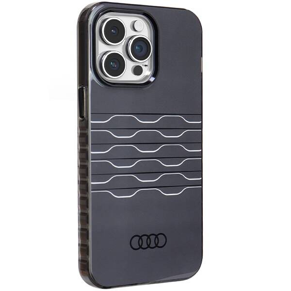 Audi IML MagSafe Case iPhone 14 Pro Max  6.7" czarny/black hardcase AU-IMLMIP14PM-A6/D3-BK