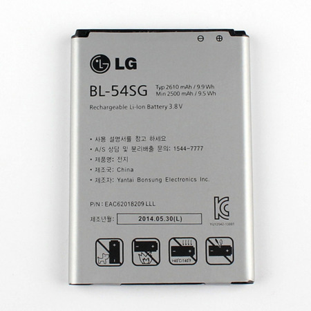 BATERIA LG BL-54SG LG OPTIMUS G3S D855 2610 MAH