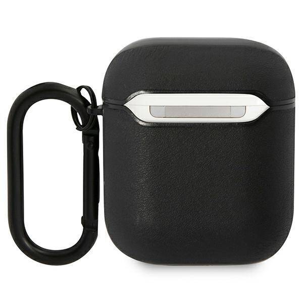 BMW BMA222RVSK AirPods 1/2 cover czarny/black Leather Color Lines