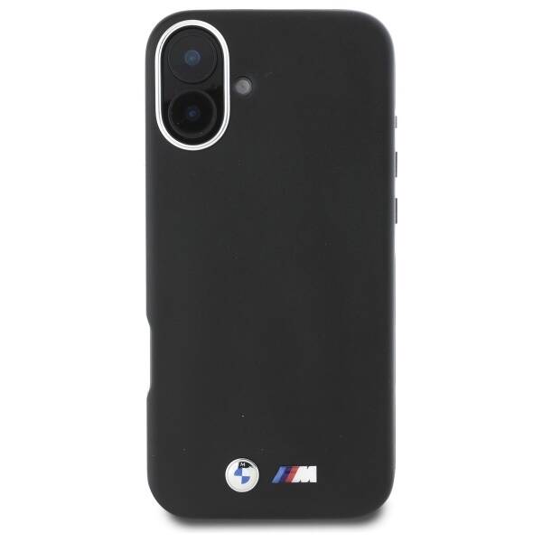 BMW BMHMP16M23PMWK iPhone 16 Plus 6.7"    czarny/black hardcase M Smooth Full Wrapped Metal MagSafe