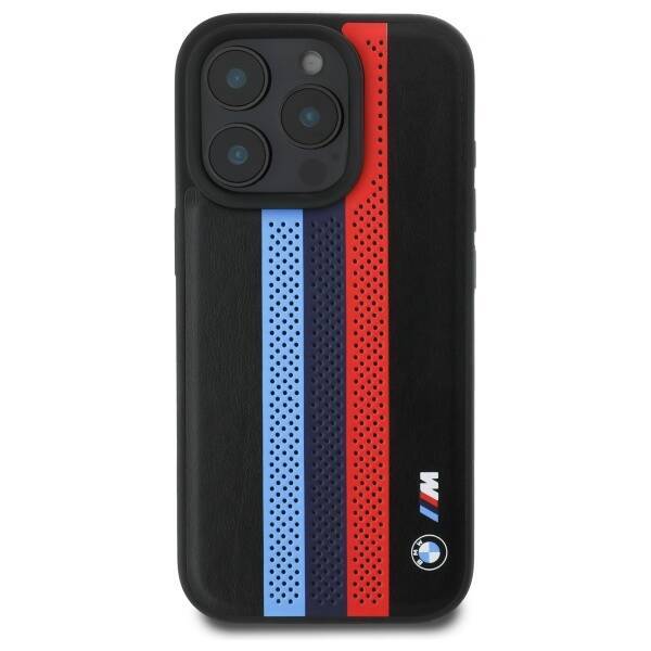 BMW BMHMP16X23PUPTK iPhone 16 Pro Max     6.9" czarny/black hardcase M Perf. Tricolor Printed Stripes MagSafe