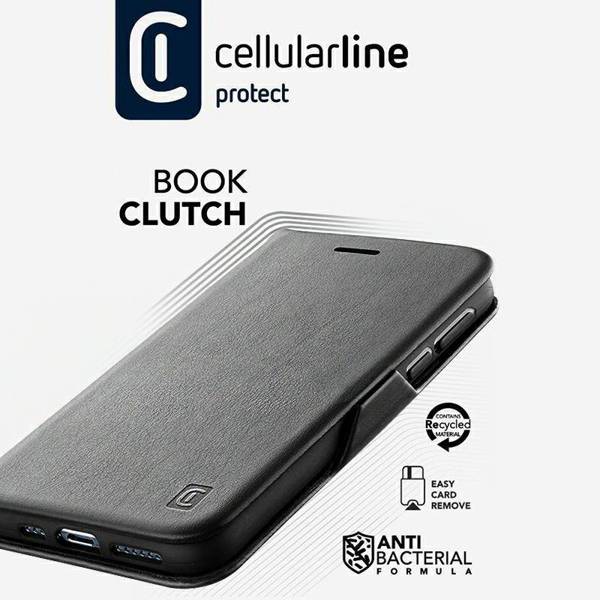 BOOK CLUTCH CASE XIAOMI NOTE 9 PRO BLACK