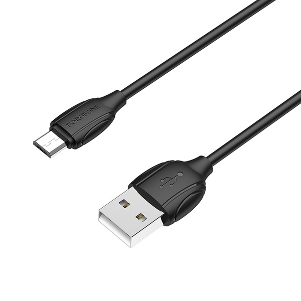 BOROFONE USB KABEL - BX19 2.4A MICRO USB 1M CZARNY