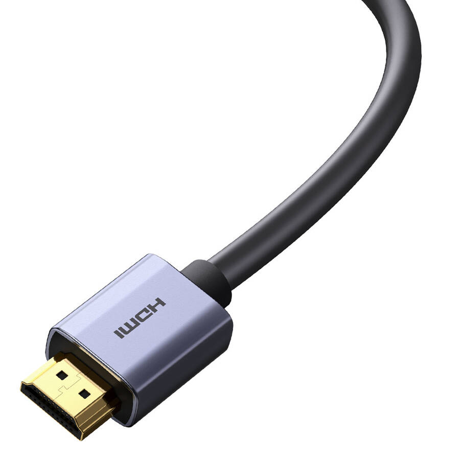 Baseus High Definition Series kabel HDMI 2.0 4K 60Hz 1m czarny (WKGQ020001)