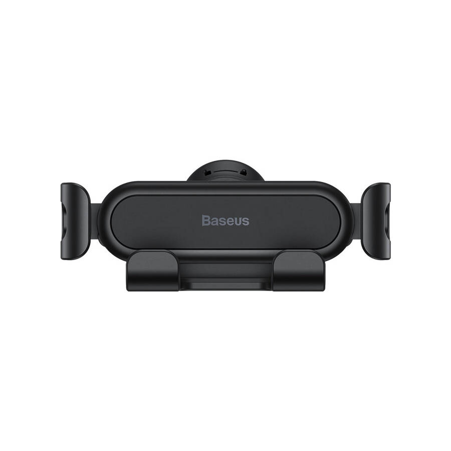 Baseus grawitacyjny uchwyt samochodowy na telefon na kratkę nawiewu (Air Outlet Version) czarny (SUWX010001)