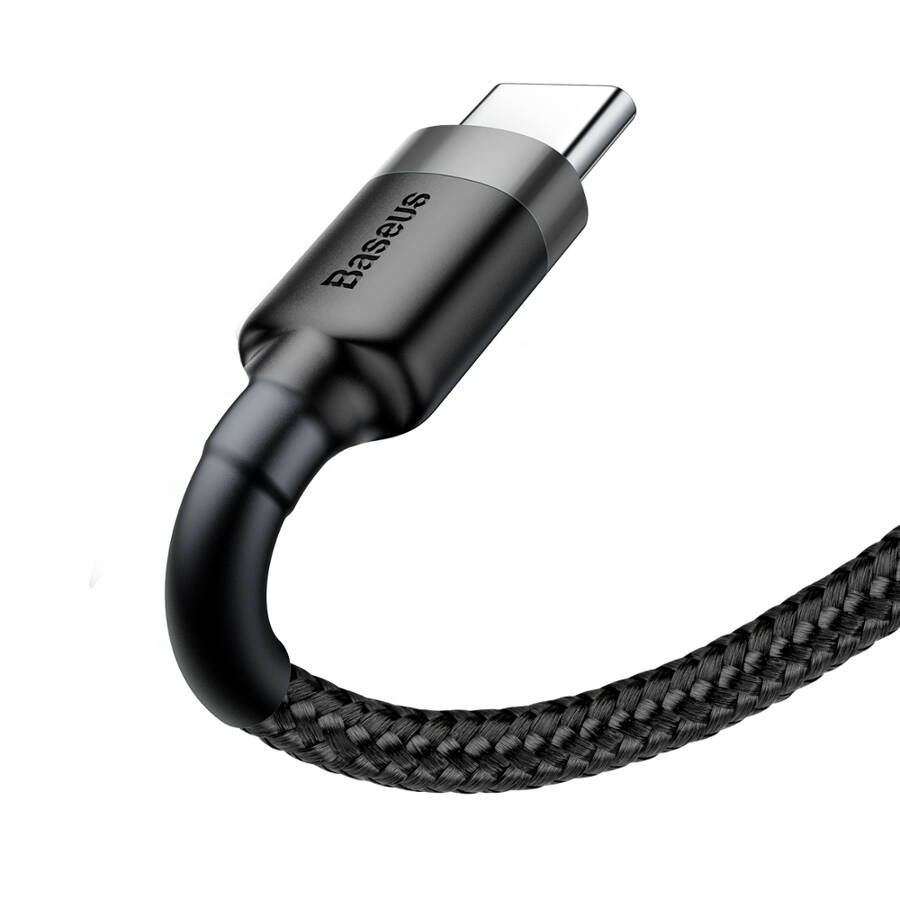 Baseus kabel Cafule USB - USB-C 2,0 m 2A szaro-czarny