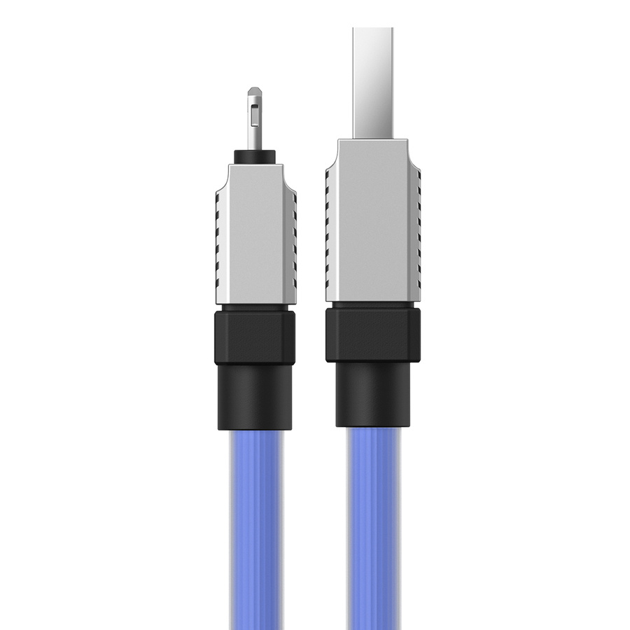 Baseus kabel CoolPlay USB - Lightning 2m 2,4A niebieski