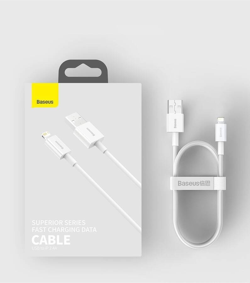 Baseus kabel Superior USB - Lightning 1,0 m 2,4A czerwony