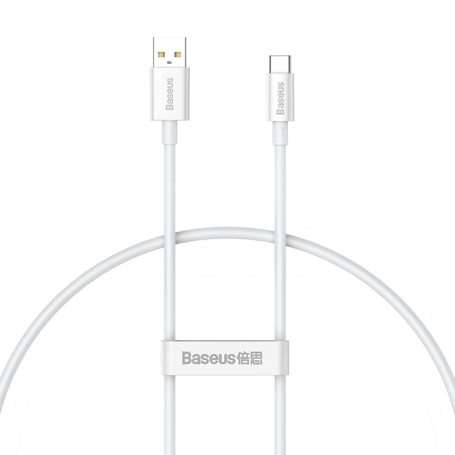 Baseus kabel Superior USB - USB-C 0,25m biały 100W