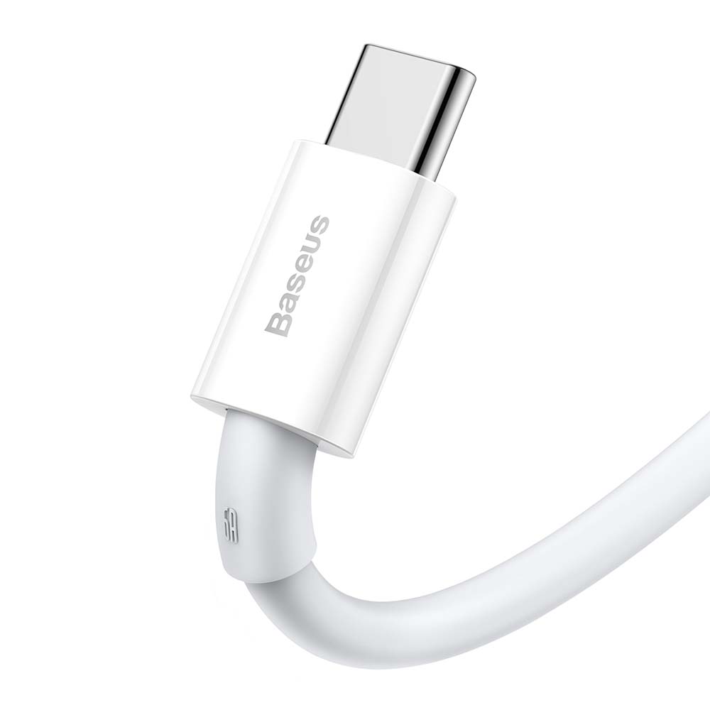 Baseus kabel Superior USB - USB-C 2,0 m biały 66W