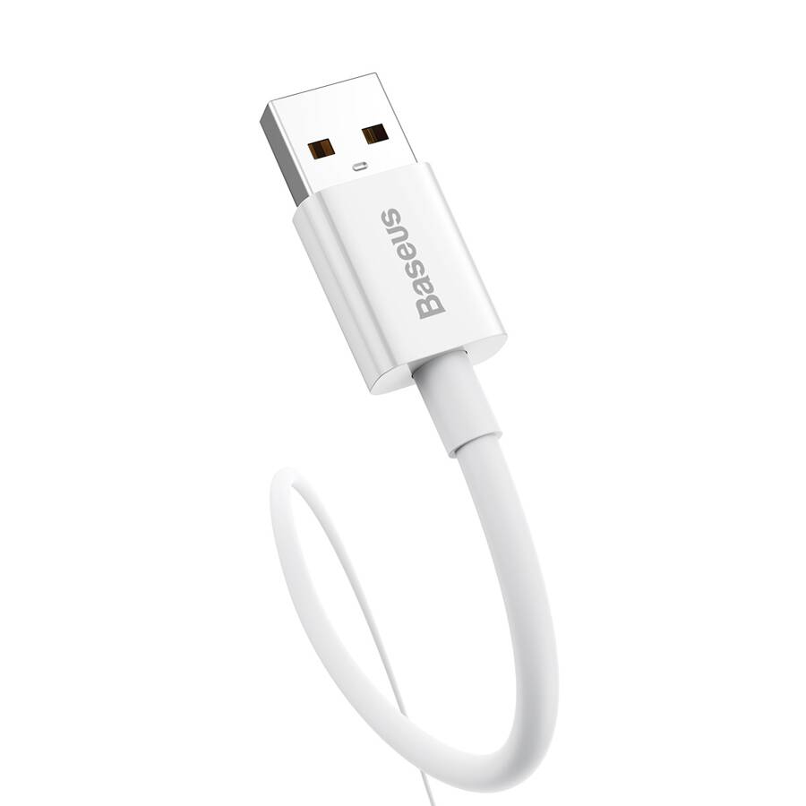 Baseus kabel Superior USB - USB-C 2,0m biały 100W P10320102214-03