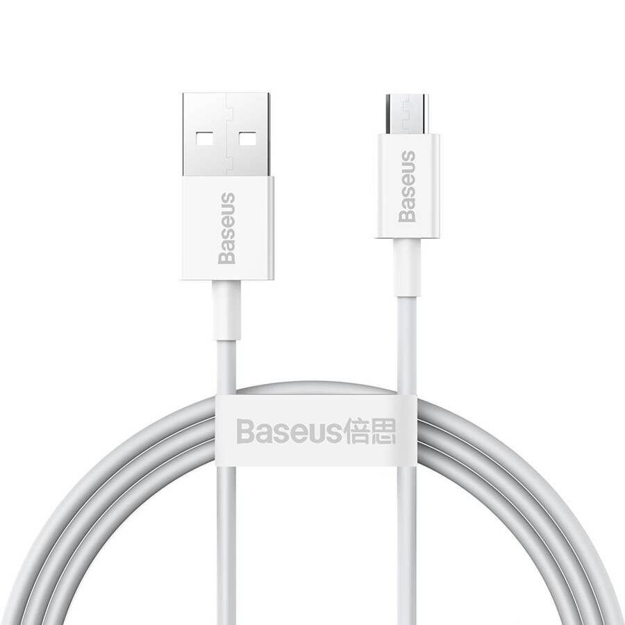 Baseus kabel Superior USB - microUSB 1,0 m 2,0A biały