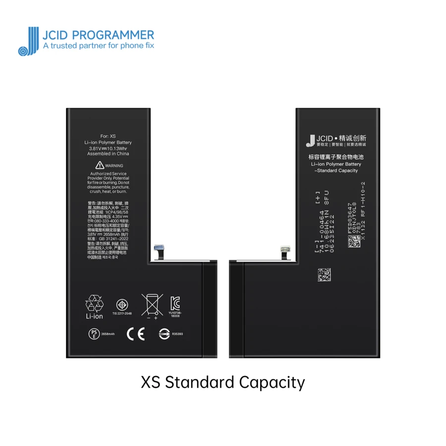 Bateria do iPhone XS JCID