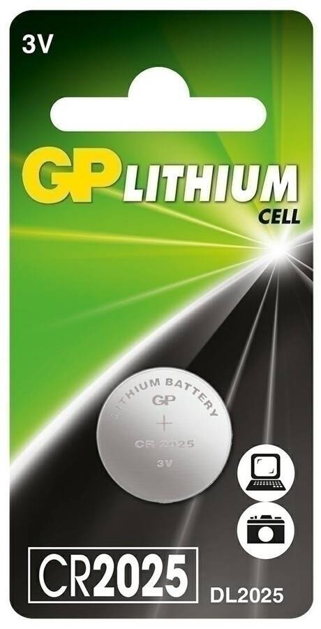 Bateria litowa GP CR2025 B1 3,0V LiMnO2 (1 sztuka)