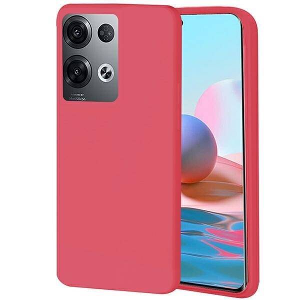 Beline Etui Candy Oppo Reno 8 Pro różowy/pink