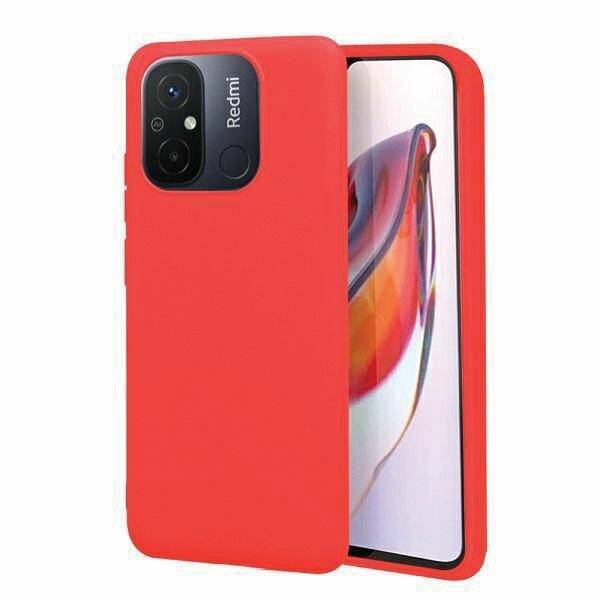 Beline Etui Candy Xiaomi 12C czerwony/red