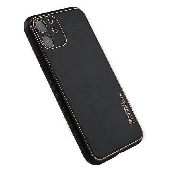 Beline Etui Leather Case iPhone 12 mini czarny/black