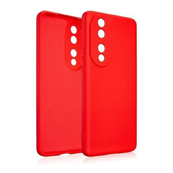 Beline Etui Silicone Honor 90 czerwony/red