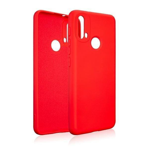 Beline Etui Silicone Motorola Moto E20 czerwone /red