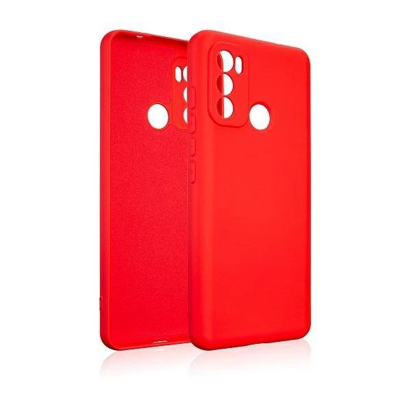 Beline Etui Silicone Motorola Moto G60 czerwone /red