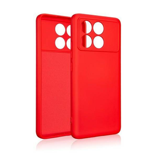 Beline Etui Silicone Poco X6 Pro czerwony/red