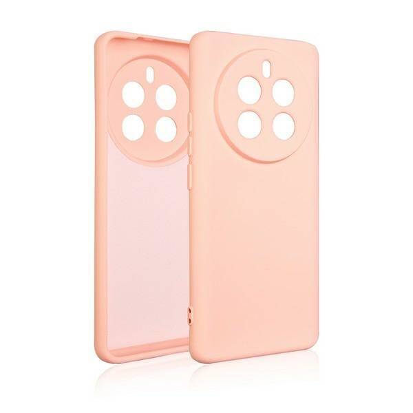 Beline Etui Silicone Realme 12 Pro różowo-złoty/rose gold