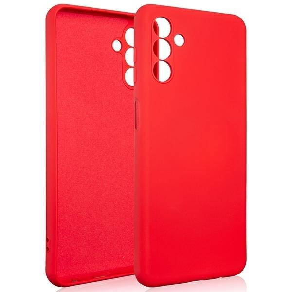 Beline Etui Silicone Samsung A04s A047 czerwony/red