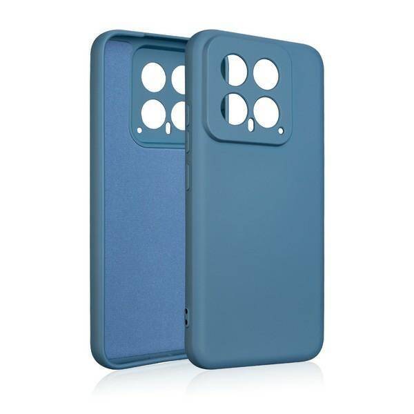 Beline Etui Silicone Xiaomi 14 niebieski/blue