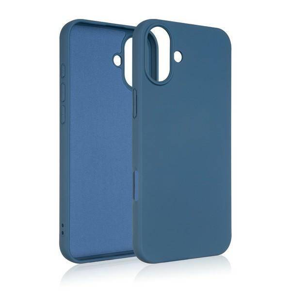 Beline Etui Silicone iPhone 16 6.1" niebieski/blue